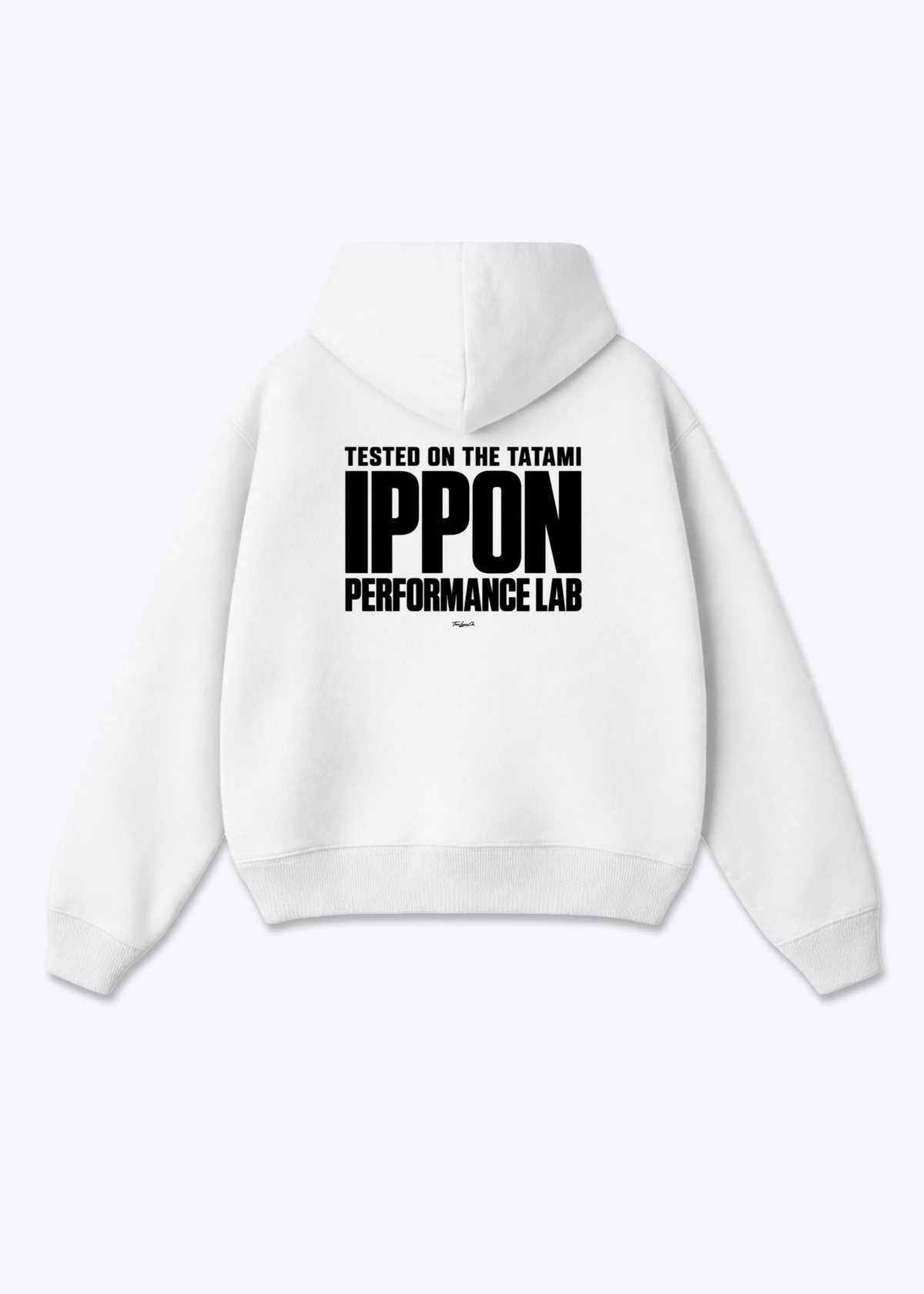 IPPON PERFORMANCE LAB - Oversized Hoodie - White Back (Designed)