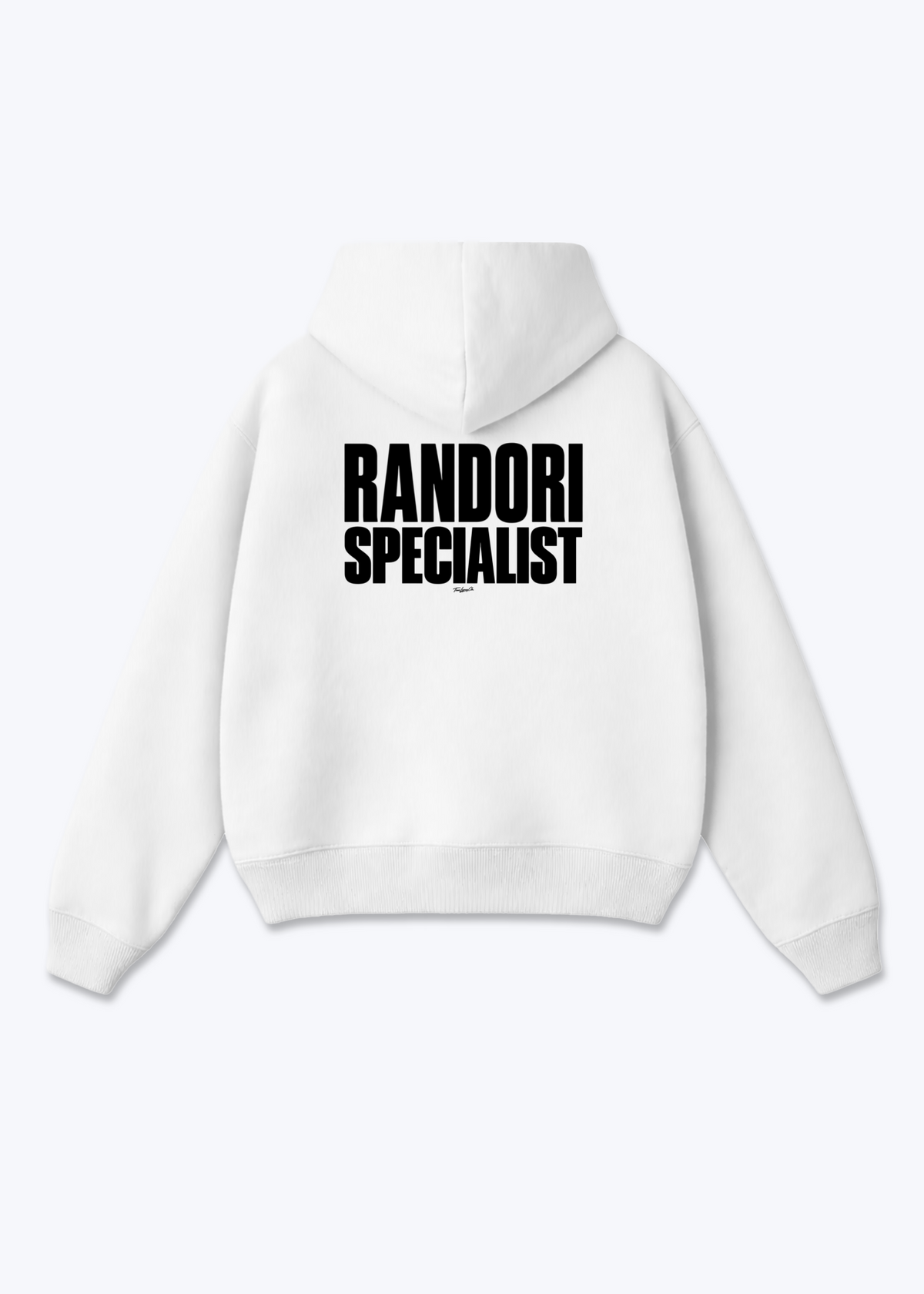 RANDORI SPECIALIST - Oversized Hoodie - White Back (Designed)