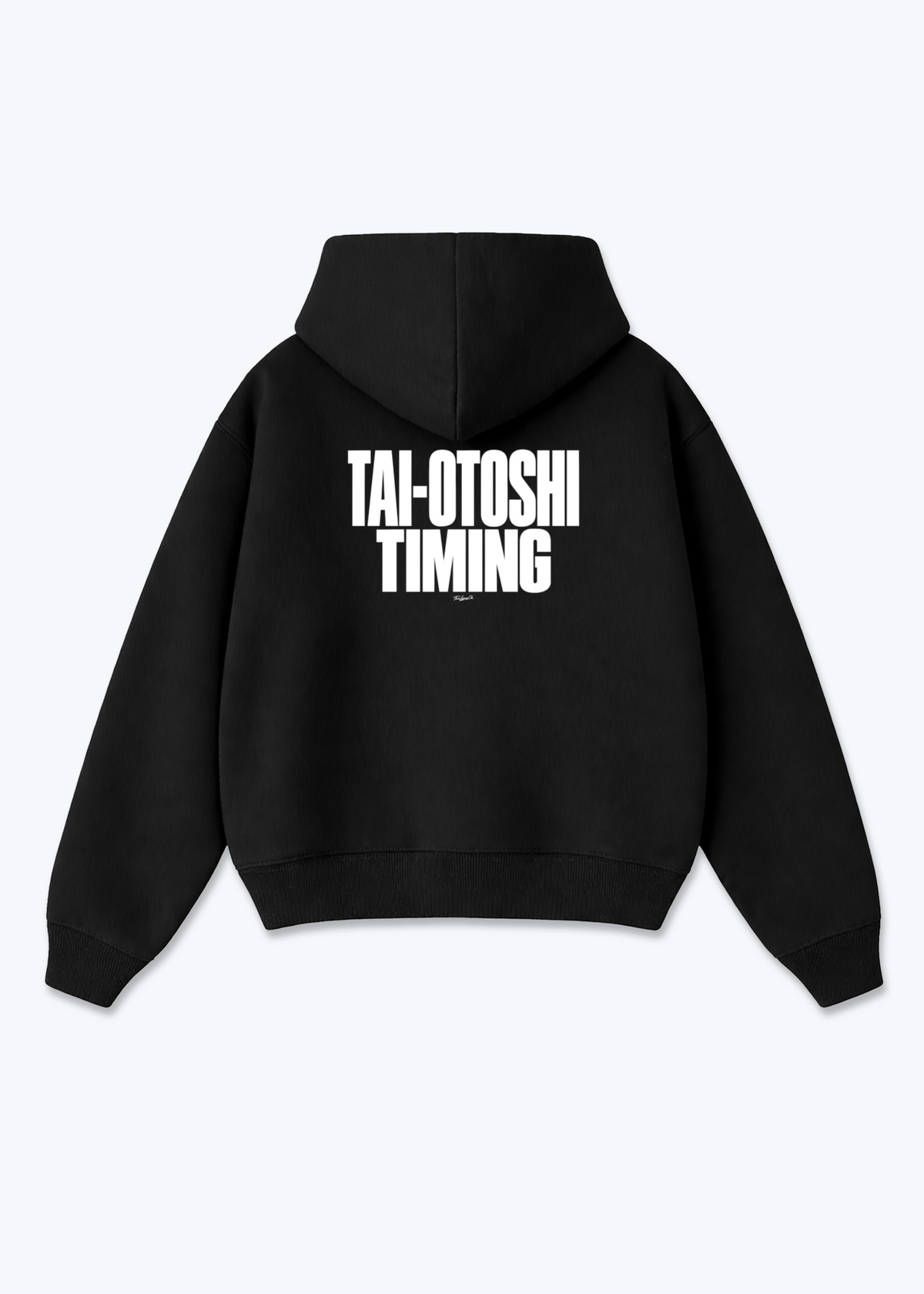 TAI-OTOSHI TIMING - Oversized Hoodie - Black Back (Designed)