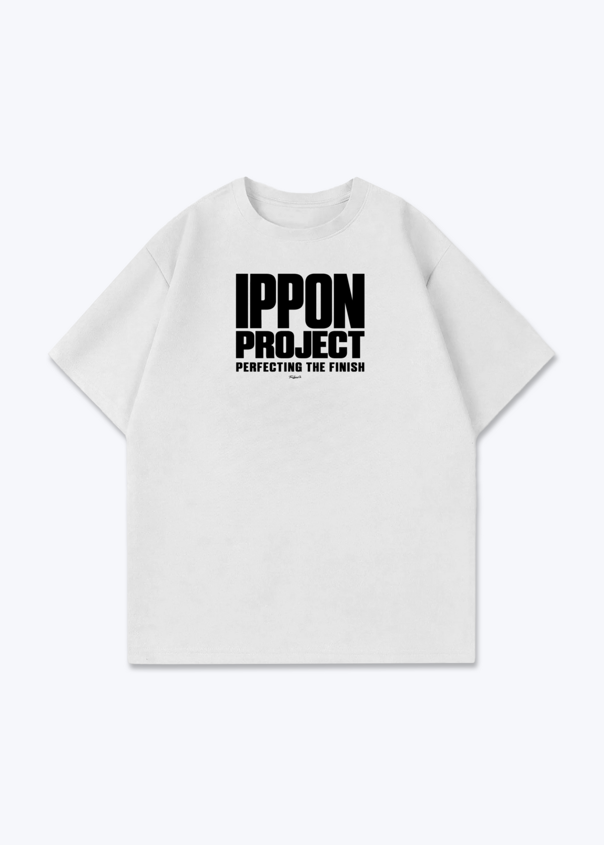 IPPON PROJECT - Oversized Shirt - White Front (Designed)
