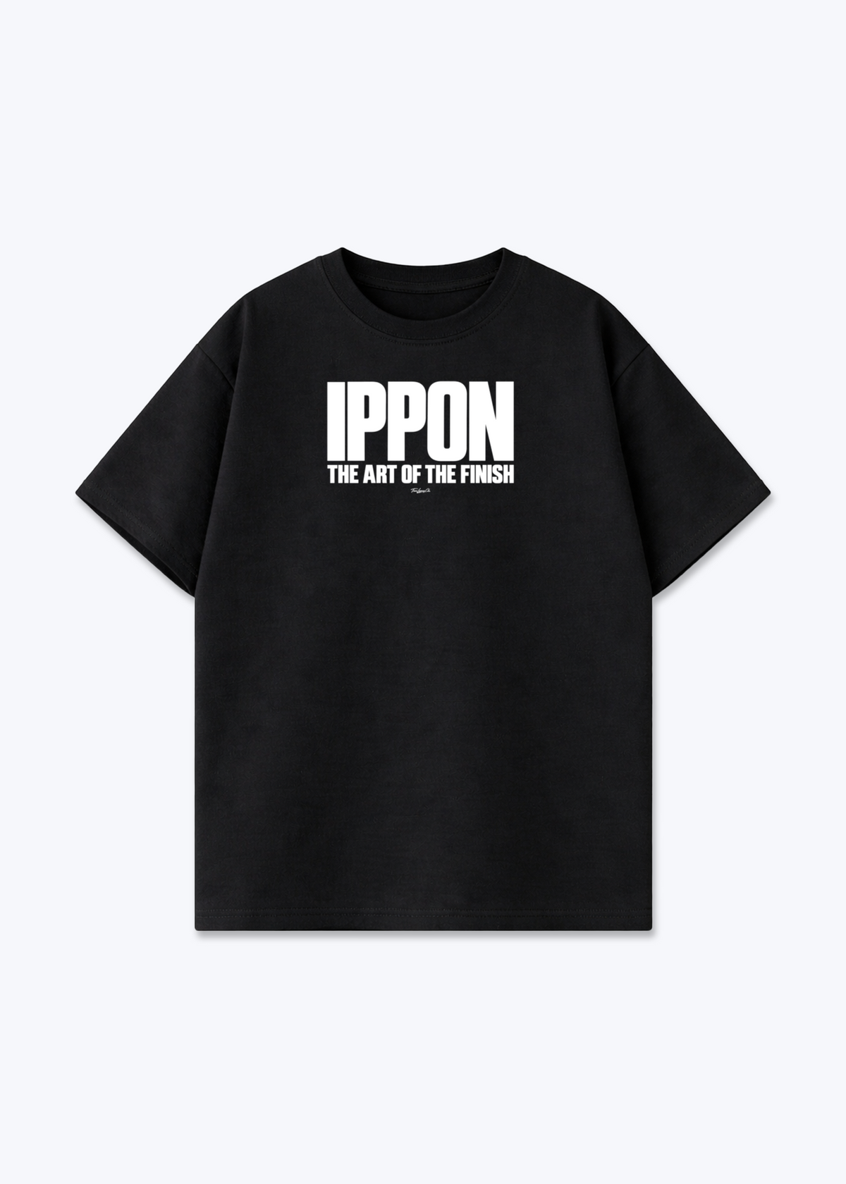 IPPON ART OF THE FINISH - Oversized Shirt - Black Front (Designed)