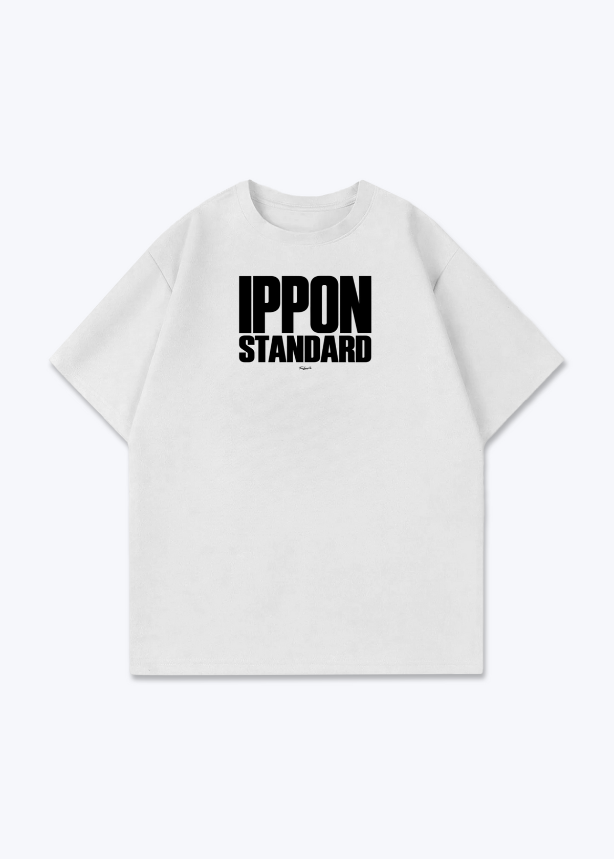IPPON STANDARD - Oversized Shirt - White Front (Designed)