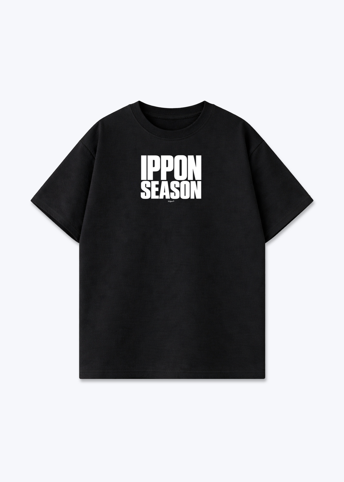 IPPON SEASON - Oversized Shirt - Black Front (Designed)