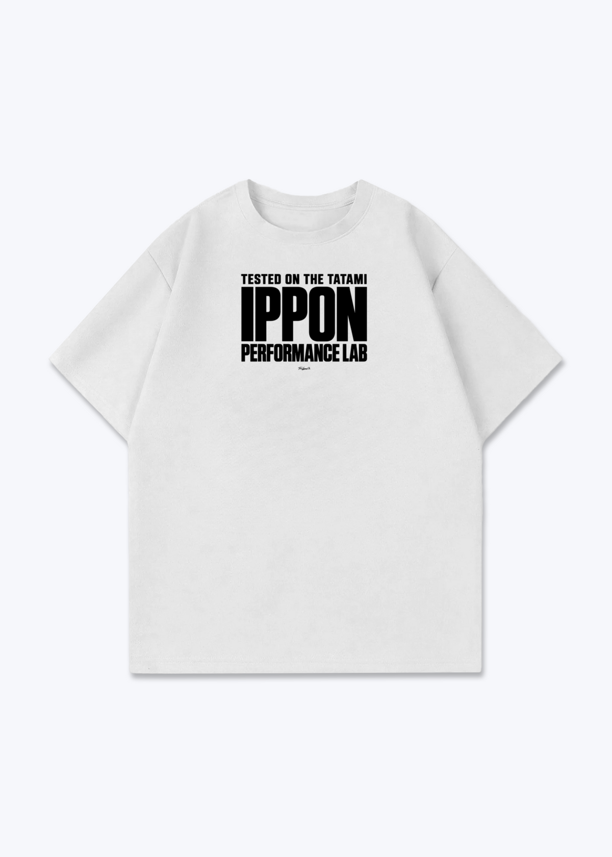IPPON PERFORMANCE LAB - Oversized Shirt - White Front (Designed)