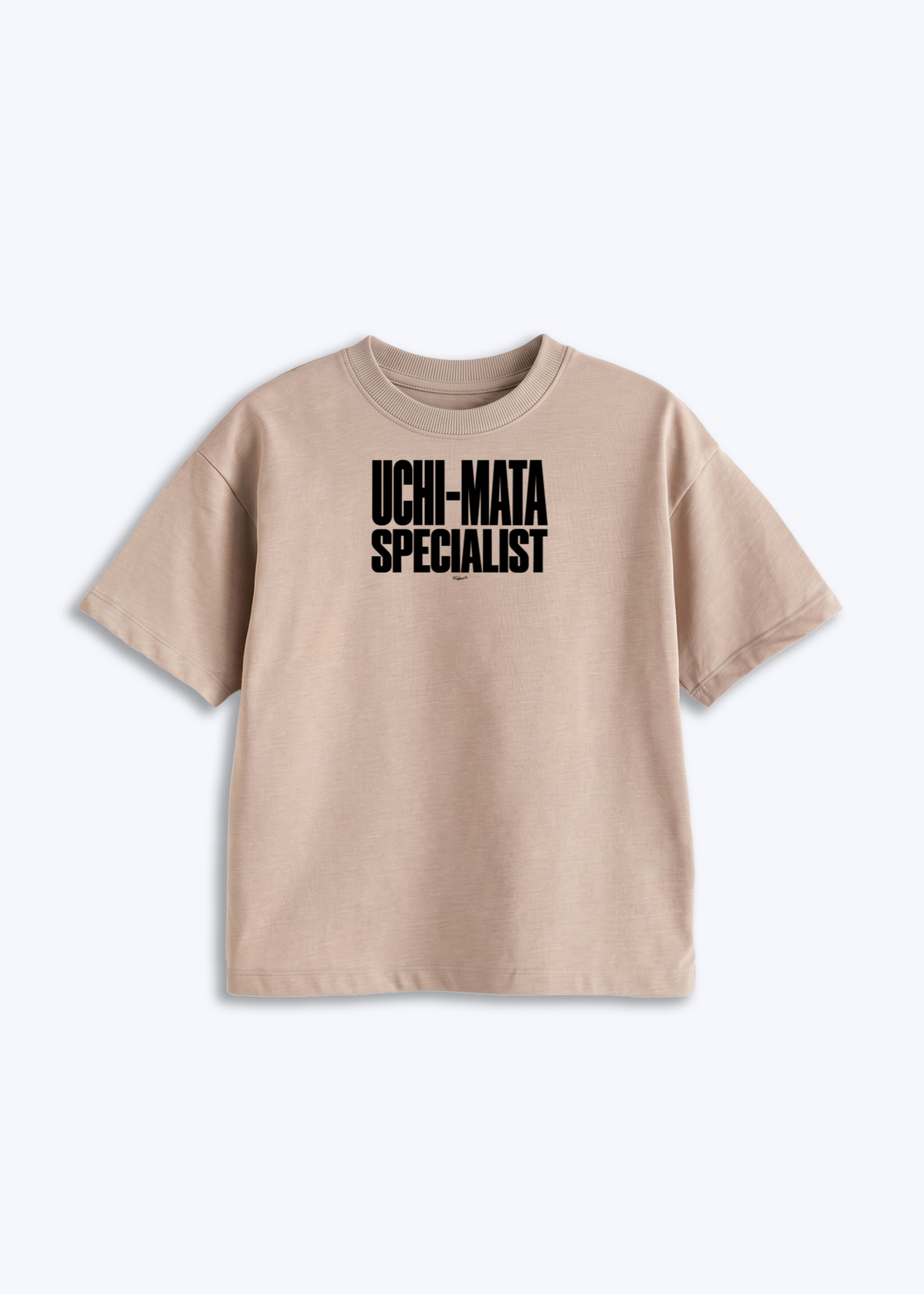 UCHI-MATA SPECIALIST - Kids Shirt - Beige Front (Designed)