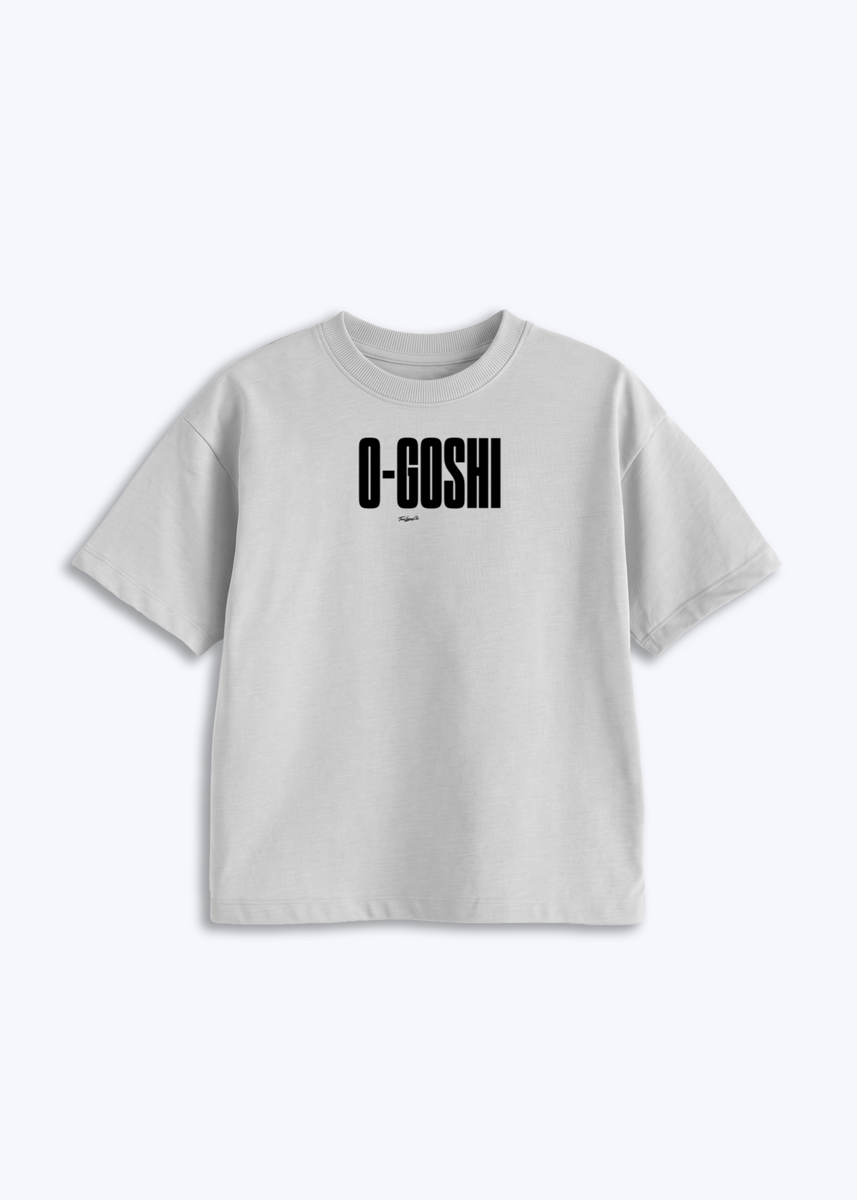 O-GOSHI - Kids Shirt - Weiß Front (Designed)
