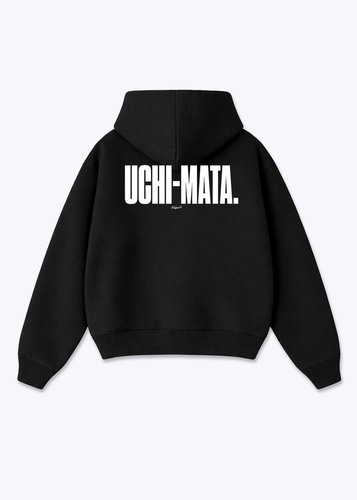 CUSTOM UCHI-MATA - Zip Hoodie - Black Back (Designed)