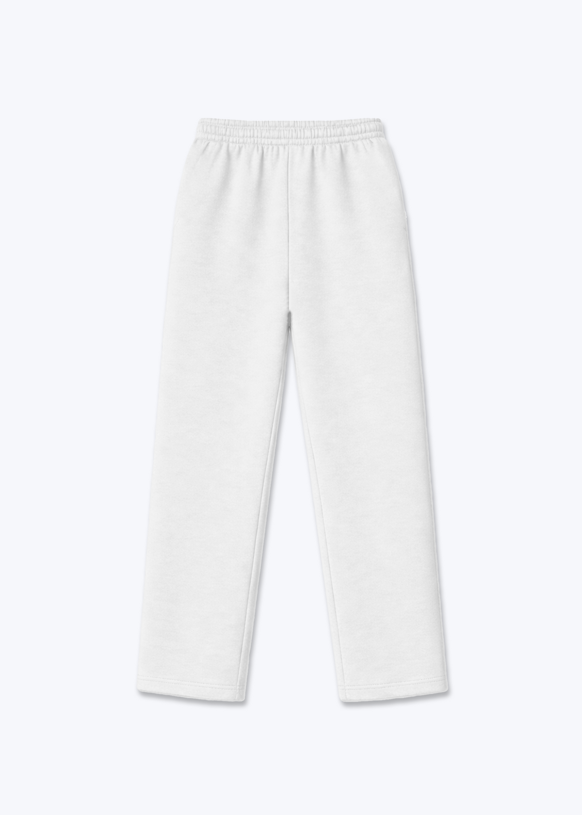CLEAN BLANK - Trackpants - White Back Base