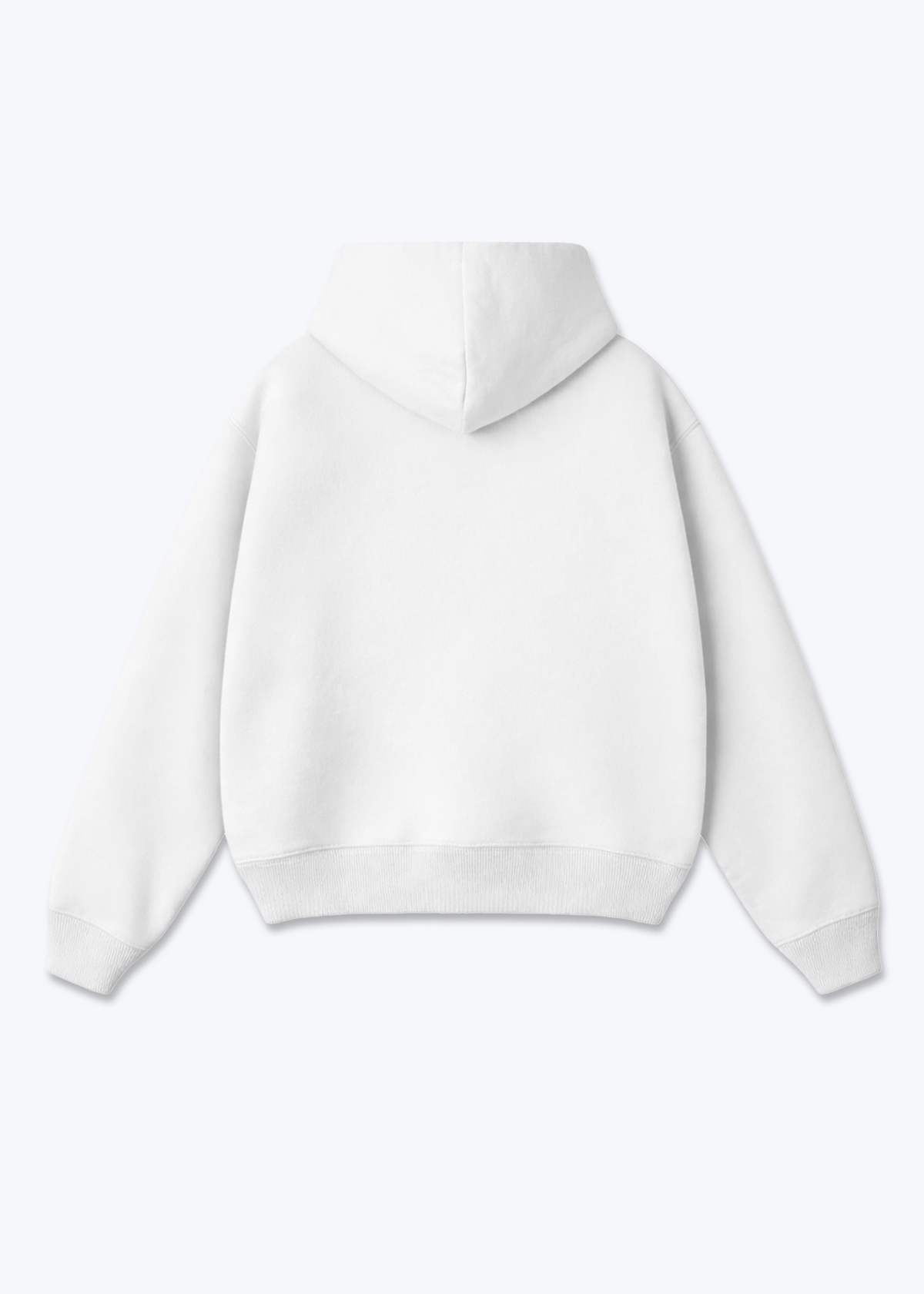 CLEAN BLANK - Oversized Hoodie - White Back Base